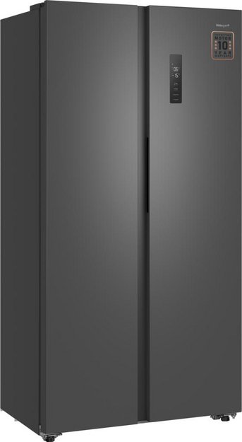 Отдельностоящий холодильник с инвертором Weissgauff WSBS 600 NoFrost Inverter Dark Grey (preview 4)