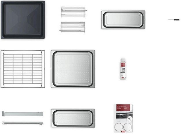 Встраиваемая пароварка Miele DGC 7845 HCX Pro Pearl beige (фото 8) Встраиваемая пароварка Miele DGC 7845 HCX Pro Pearl beige (preview 8)