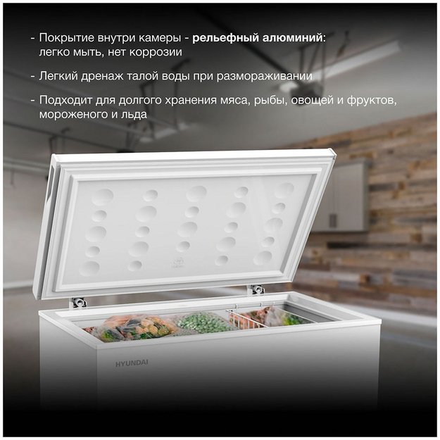 Морозильный ларь Hyundai CH25031 (preview 6)