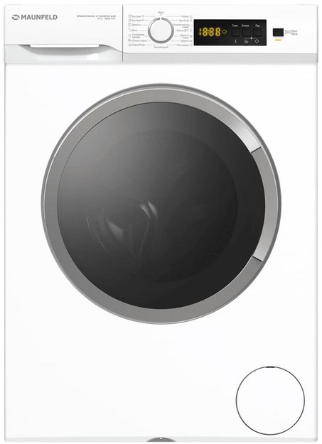 Стиральная машина Maunfeld MFWM127WH100 ST INVERTER SLIM (preview 1)