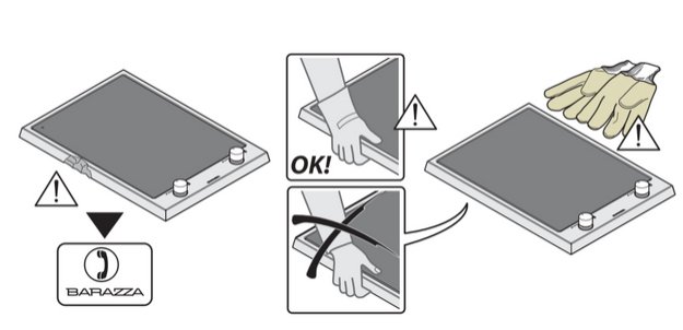 Индукционная варочная панель Barazza Thalas 1PTFID (preview 5)