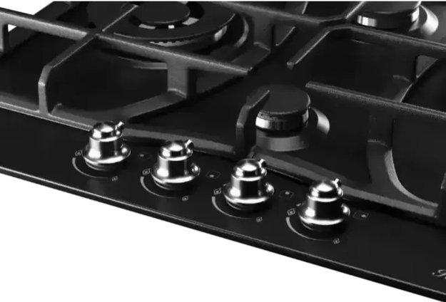 Газовая варочная панель Kuppersberg FS 610 Ant Silver (preview 2)