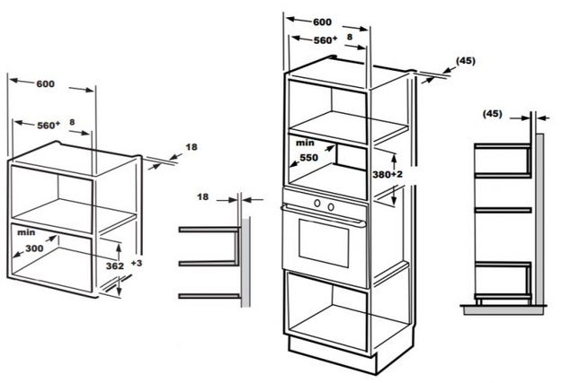 Встраиваемая микроволновая печь Schaub Lorenz SLM EY22D (фото 11) Встраиваемая микроволновая печь Schaub Lorenz SLM EY22D (preview 11)