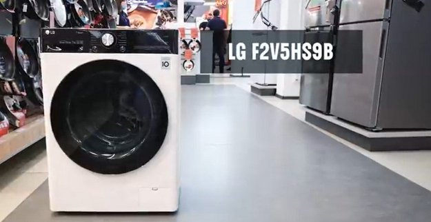 Стиральная машина LG F4Y6RYGBPV (video 1)