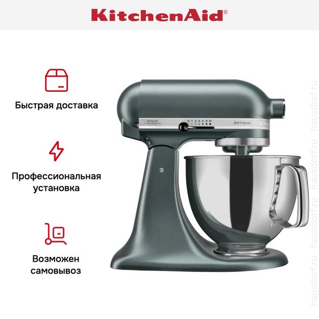 Планетарный миксер KitchenAid 5KSM175PSEJP (preview 17)