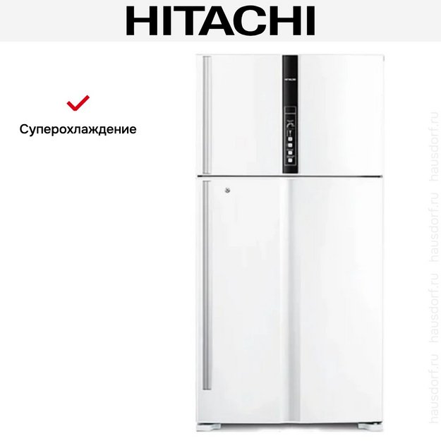 Холодильник Hitachi R-V720PUC1 TWH (preview 4)