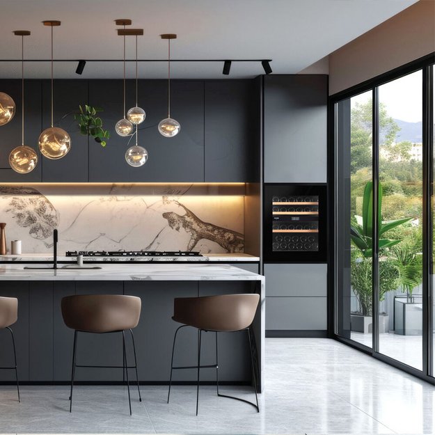 Винный шкаф Dunavox DVN-32.85DB.TO (фото 3) Винный шкаф Dunavox DVN-32.85DB.TO (preview 3)