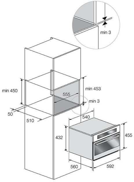 Встраиваемый винный шкаф Fulgor Milano FWC 4522 TC BK (preview 4)