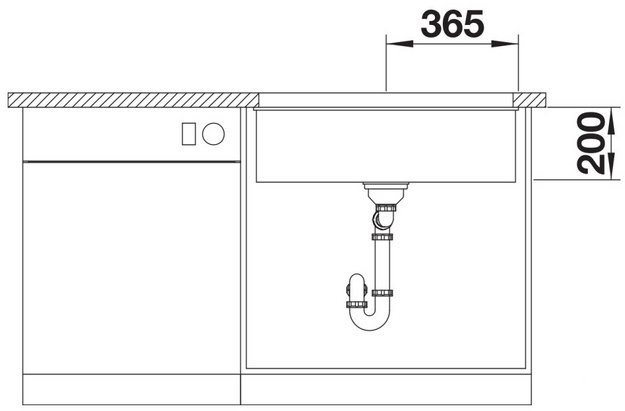 Мойка BLANCO ETAGON 700-U Silgranit темная скала (фото 6) Мойка BLANCO ETAGON 700-U Silgranit темная скала (preview 6)
