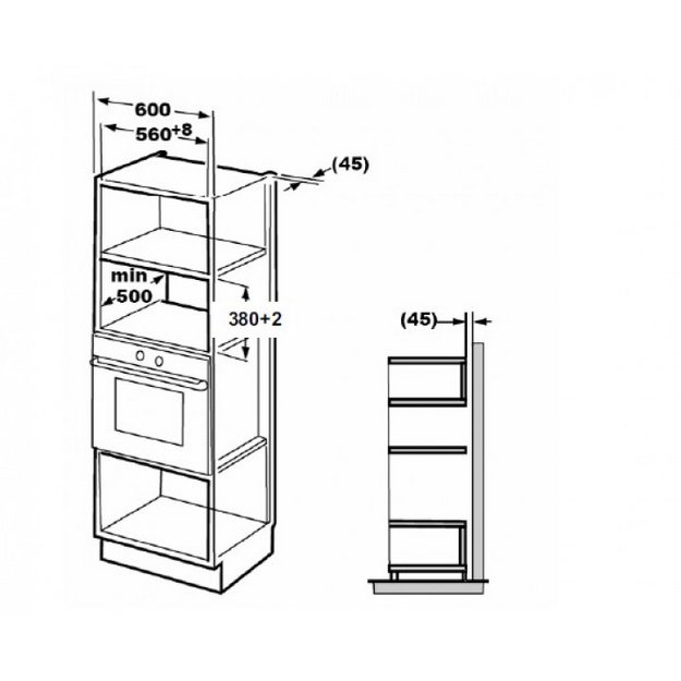 Встраиваемая микроволновая печь Schaub Lorenz SLM EY25D (фото 10) Встраиваемая микроволновая печь Schaub Lorenz SLM EY25D (preview 10)