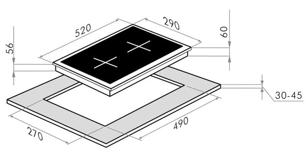 Газовая варочная панель Maunfeld EGHG.64.63CB.R/G (preview 19)