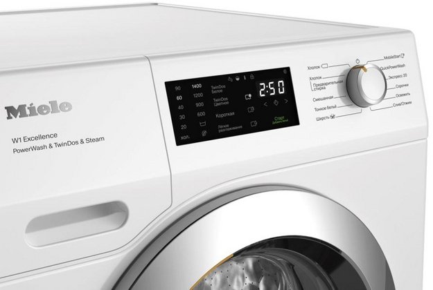 Стиральная машина Miele WEG895WCS Chrome Edition (фото 2) Стиральная машина Miele WEG895WCS Chrome Edition (preview 2)