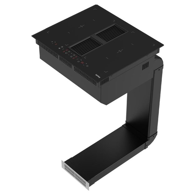 Индукционная варочная панель с интегрированной вытяжкой Korting HIBH 68980 NB (preview 2)