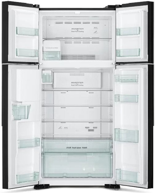 Холодильник Hitachi R-W 662 PU7X GBW (preview 4)