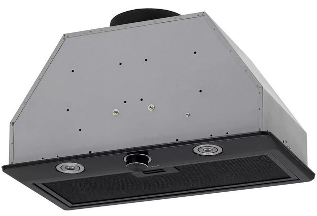 Встраиваемая вытяжка KRONA SVEN 600 black one knob (preview 1)