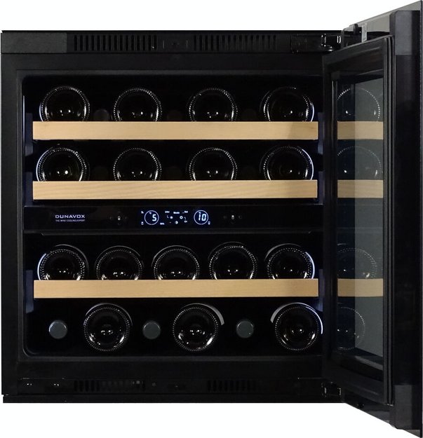 Встраиваемый винный шкаф Dunavox DVH-25.65DC.TO (фото 3) Встраиваемый винный шкаф Dunavox DVH-25.65DC.TO (preview 3)