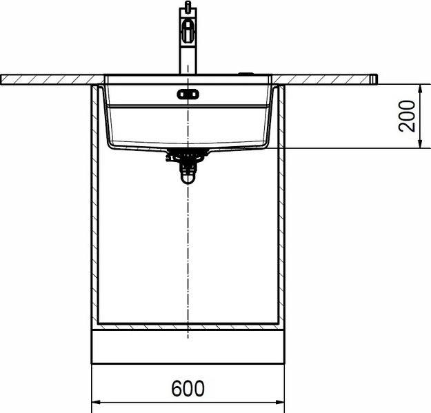 Мойка Franke Kubus 2 KNG 110-52 грифельный серый (фото 3) Мойка Franke Kubus 2 KNG 110-52 грифельный серый (preview 3)