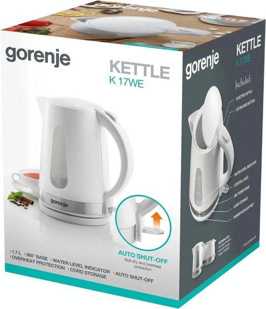 Чайник Gorenje K17WE (preview 7)