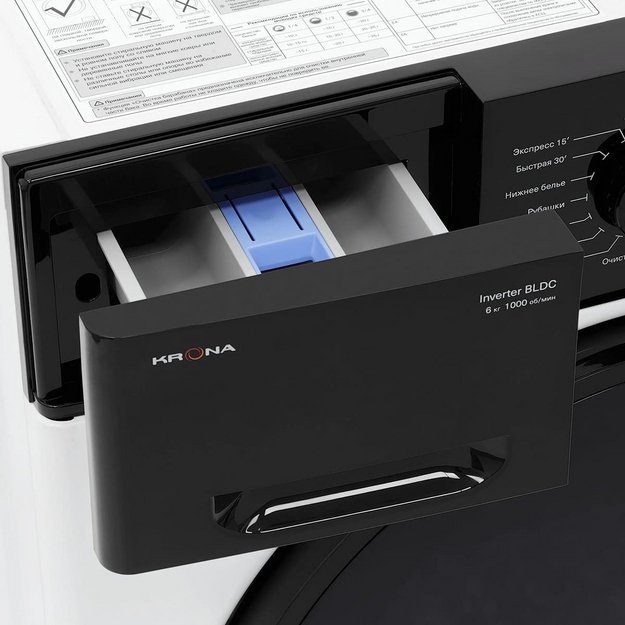 Стиральная машина KRONA RHENE WHITE 1000 6K WM (preview 7)