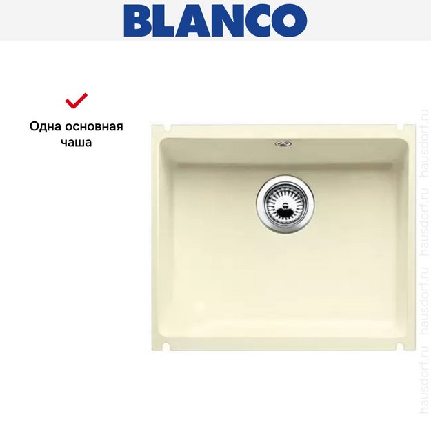 Мойка Blanco Subline 500-U жасмин (preview 12)