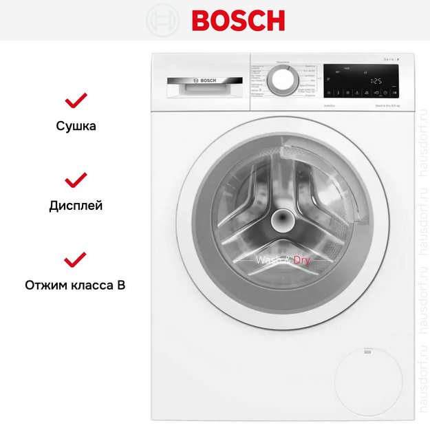 Стирально-сушильная машина Bosch WNA13401PL (preview 2)