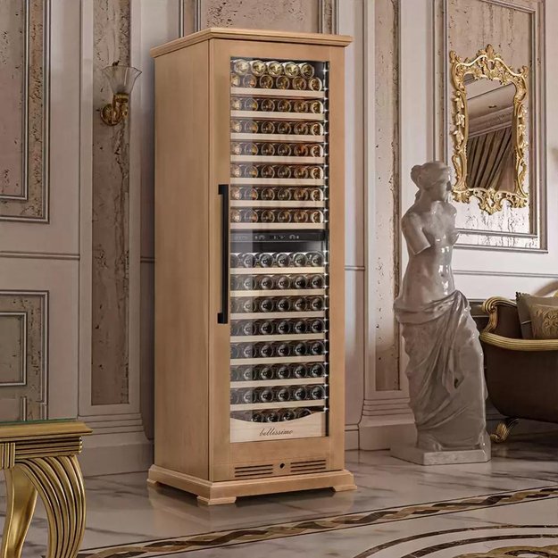 Винный шкаф Meyvel MV163PRO-KBT2 (Натуральный бук) (фото 2) Винный шкаф Meyvel MV163PRO-KBT2 (Натуральный бук) (preview 2)