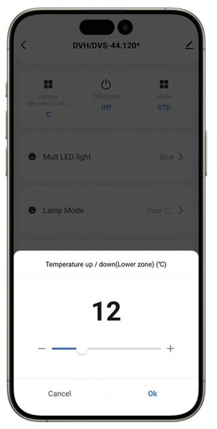 Встраиваемый винный шкаф Dunavox DVH-44.120DSS.TO (preview 4)