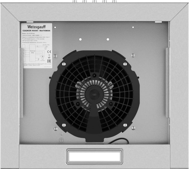 Вытяжка цилиндрическая пристенная Weissgauff Box 40 PB Inox (preview 7)