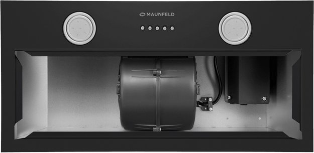 Вытяжка кухонная Maunfeld Первый 60 Мощный черный (Uno 60 Power Black) (preview 9)