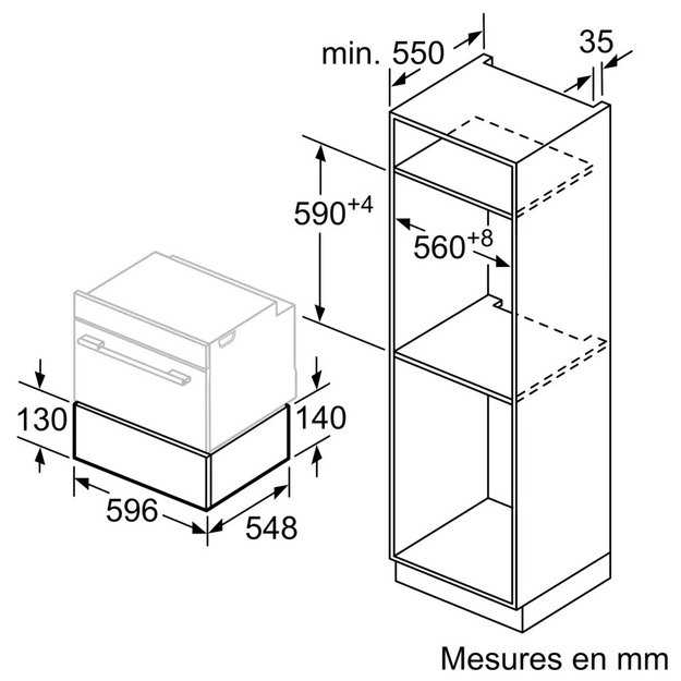 Встраиваемый подогреватель посуды Neff N29HA11Y1 (фото 10) Встраиваемый подогреватель посуды Neff N29HA11Y1 (preview 10)
