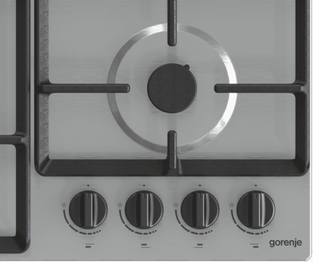 Независимая газовая варочная панель Gorenje GW641EBX (фото 5) Независимая газовая варочная панель Gorenje GW641EBX (preview 5)