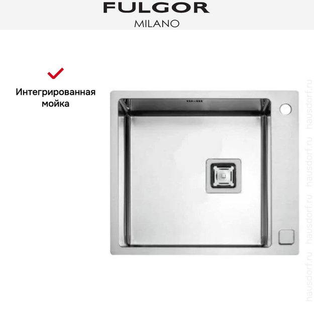 Мойка Fulgor Milano P1B 5651 QA F-SF (preview 3)