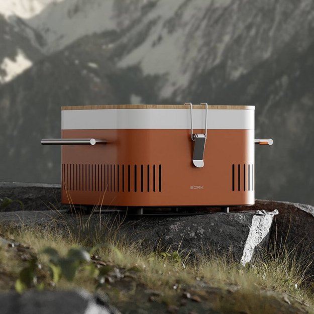 Портативный угольный гриль-барбекю BORK G503 or (фото 13) Портативный угольный гриль-барбекю BORK G503 or (preview 13)