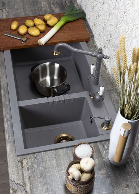 Мойка Omoikiri TEDORI 86-2-LB-ES (preview 2)