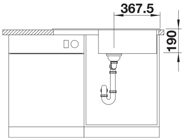 Мойка BLANCO LEGRA XL 6 S Silgranit черный (фото 7) Мойка BLANCO LEGRA XL 6 S Silgranit черный (preview 7)