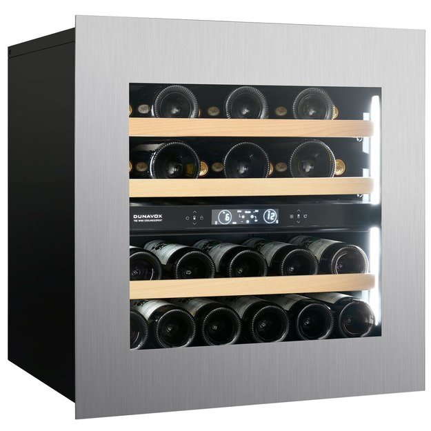 Встраиваемый винный шкаф Dunavox DVH-25.65DSS.TO (preview 1)