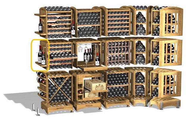 Держатель для вертикальных бутылок EuroCave MV4-020014 (preview 1)