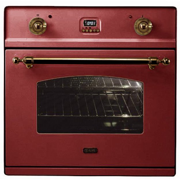 Духовой шкаф Ilve 600-CMP Burgundy (preview 1)