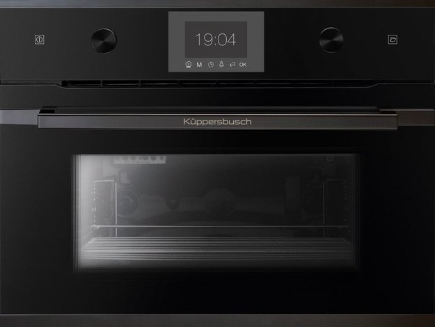 Встраиваемый паровой шкаф Kuppersbusch CD 6350.0 S6 Black Steel (preview 1)