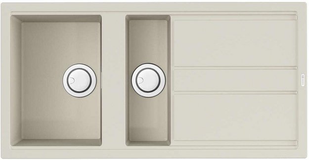 Мойка Omoikiri Kitagawa 100-2 WH (preview 1)