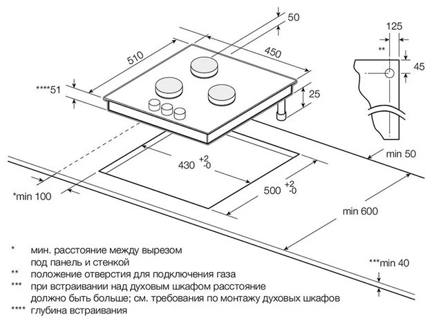 Варочная панель Graude GS 45.1 S (фото 3) Варочная панель Graude GS 45.1 S (preview 3)