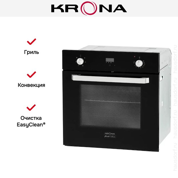 Электрический духовой шкаф KRONA ONORE 60 BL (preview 2)