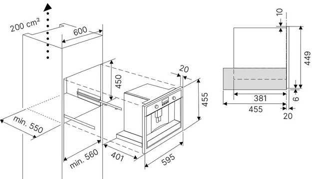 Встраиваемая кофемашина Kuppersbusch CKV 6800.0 S3 Silver Chrome (preview 4)