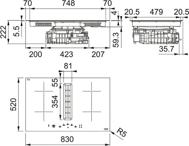 Варочная панель Franke FMA 8372 4RC R HI (preview 8)