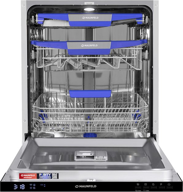 Встраиваемая посудомоечная машина Maunfeld MLP60230 Light Beam Wi-Fi (фото 1) Встраиваемая посудомоечная машина Maunfeld MLP60230 Light Beam Wi-Fi (preview 1)