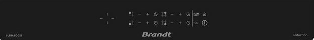 Индукционная варочная панель Brandt BPI3641PB (preview 2)