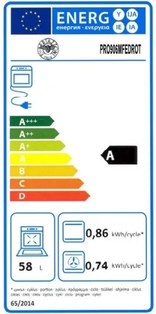 Варочный центр Bertazzoni PRO90 6 MFE S ROT (preview 6)