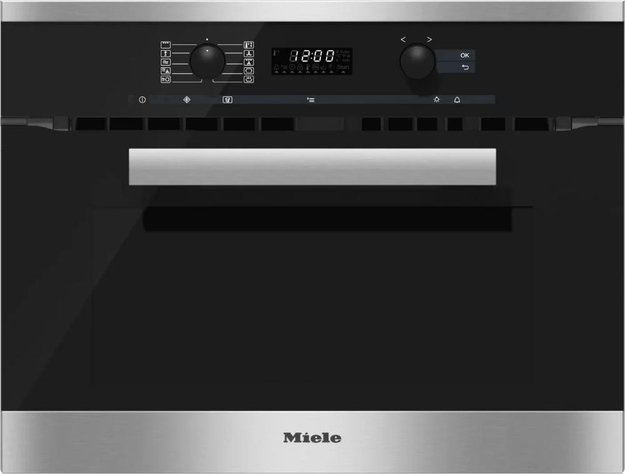 Духовой шкаф с СВЧ Miele H6200BM EDST/CLST сталь CleanSteel (фото 1) Духовой шкаф с СВЧ Miele H6200BM EDST/CLST сталь CleanSteel (preview 1)