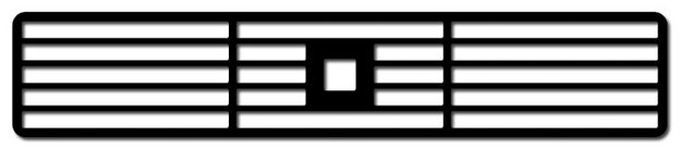 Декоративная решётка для варочных панелей Kuppersbusch DK 8595 (фото 1) Декоративная решётка для варочных панелей Kuppersbusch DK 8595 (preview 1)