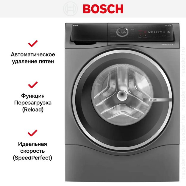 Стирально-сушильная машина Bosch WNC254ARSN (preview 11)